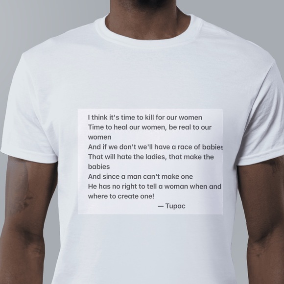 Tupac verse protect our women - Picture 1 of 1